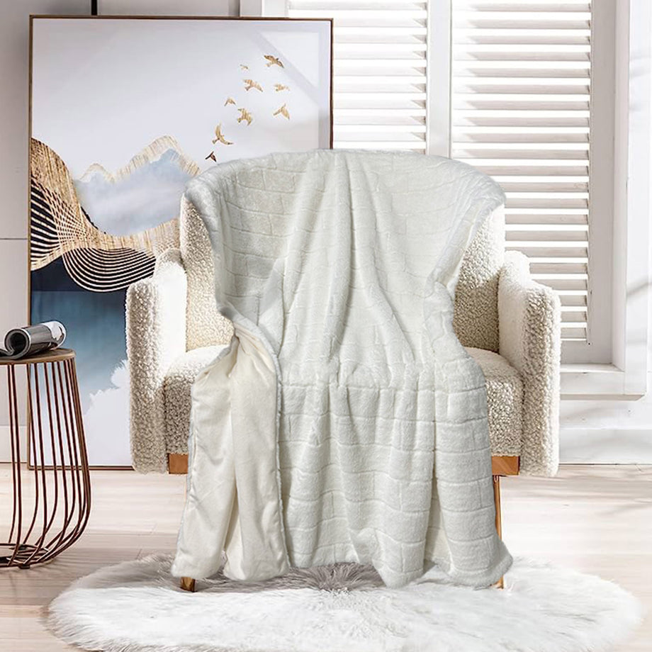 Vitapur family soft touch blanket outlet